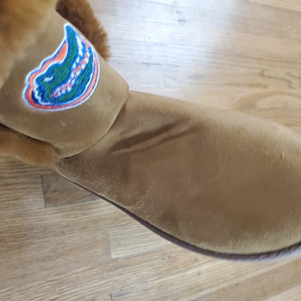 Foco NCAA Florida Gators Boots Womens Sz 6 Faux Fur NEW NWOB (TD1)